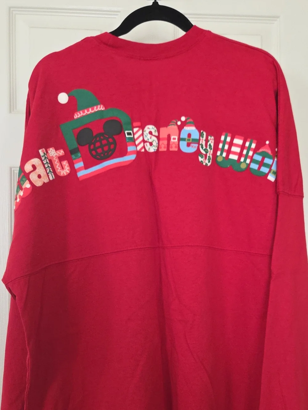 SPIRIT JERSEY - Disney Red Holiday Graphic Pullover Shirt